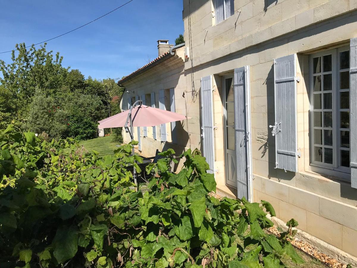Le Pain De Lune Gite Et Chambre D'Hotes Avec Piscine Bourg-sur-Gironde Dış mekan fotoğraf